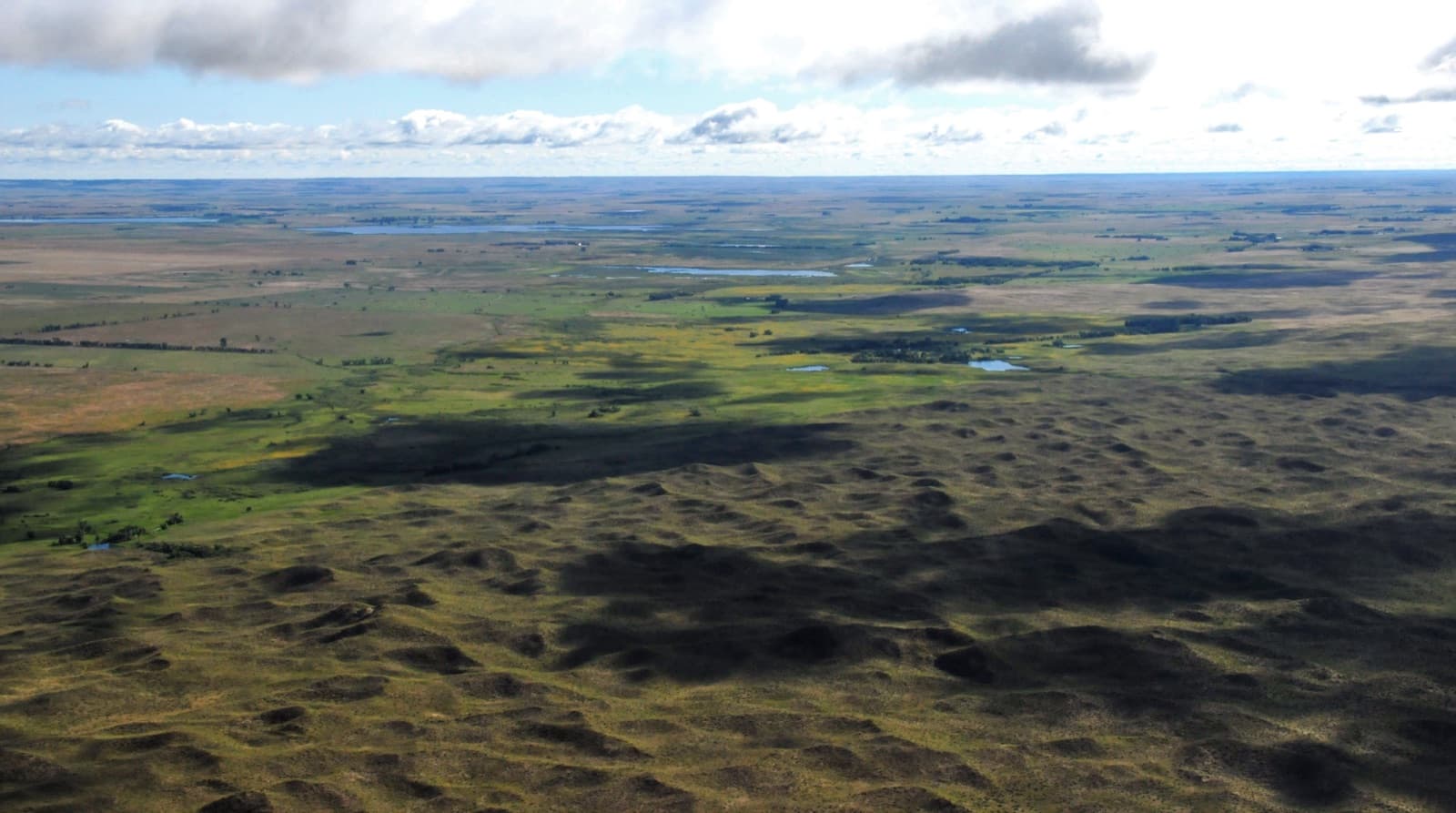 The Lake Creek Valley landscape at the refuge